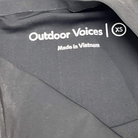 Outdoor Voices The Exercise Dress Womens XS Black Built In Shorts Pockets Tennis - Picture 7 of 8